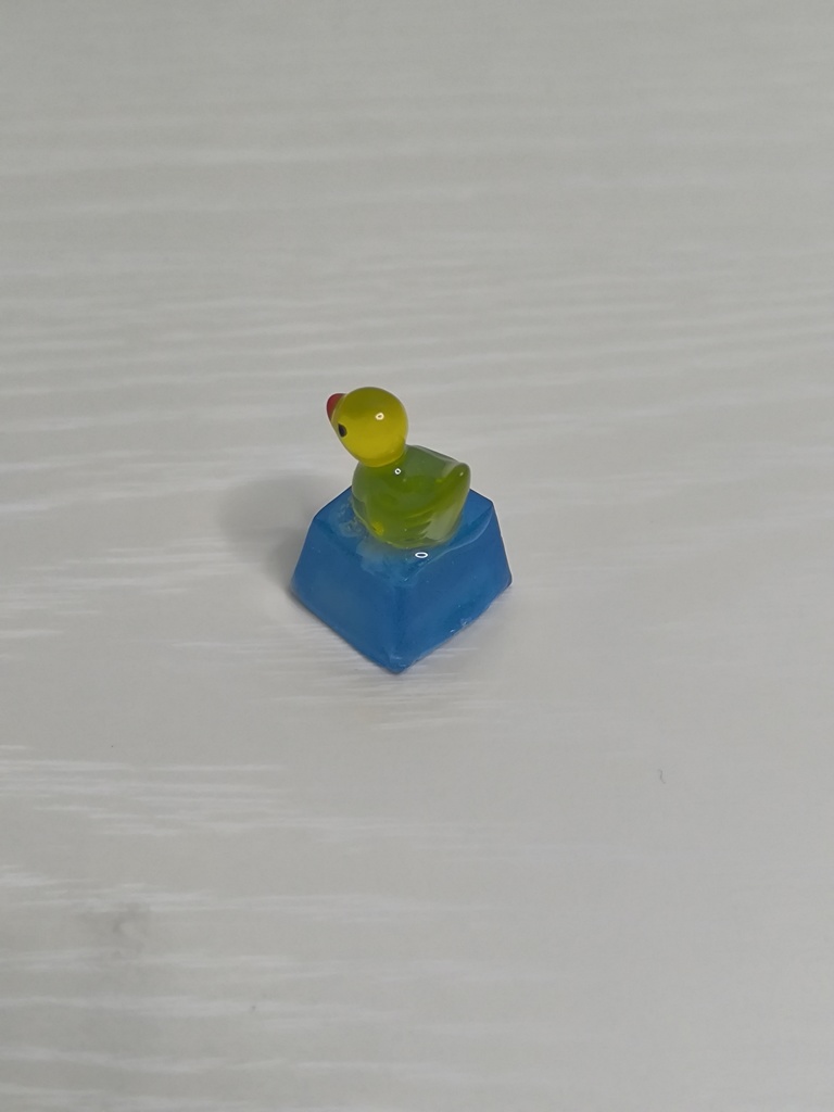 水遊びひよこキーキャップ