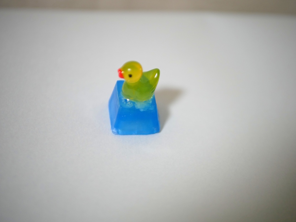 水遊びひよこキーキャップ