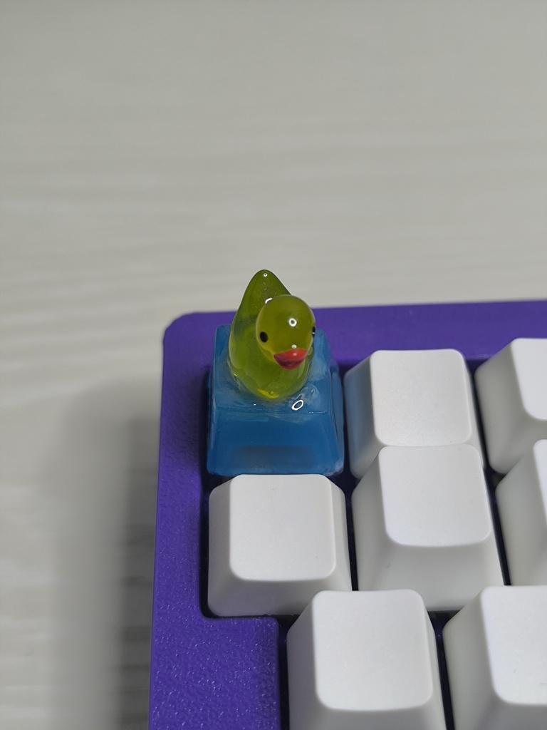 水遊びひよこキーキャップ