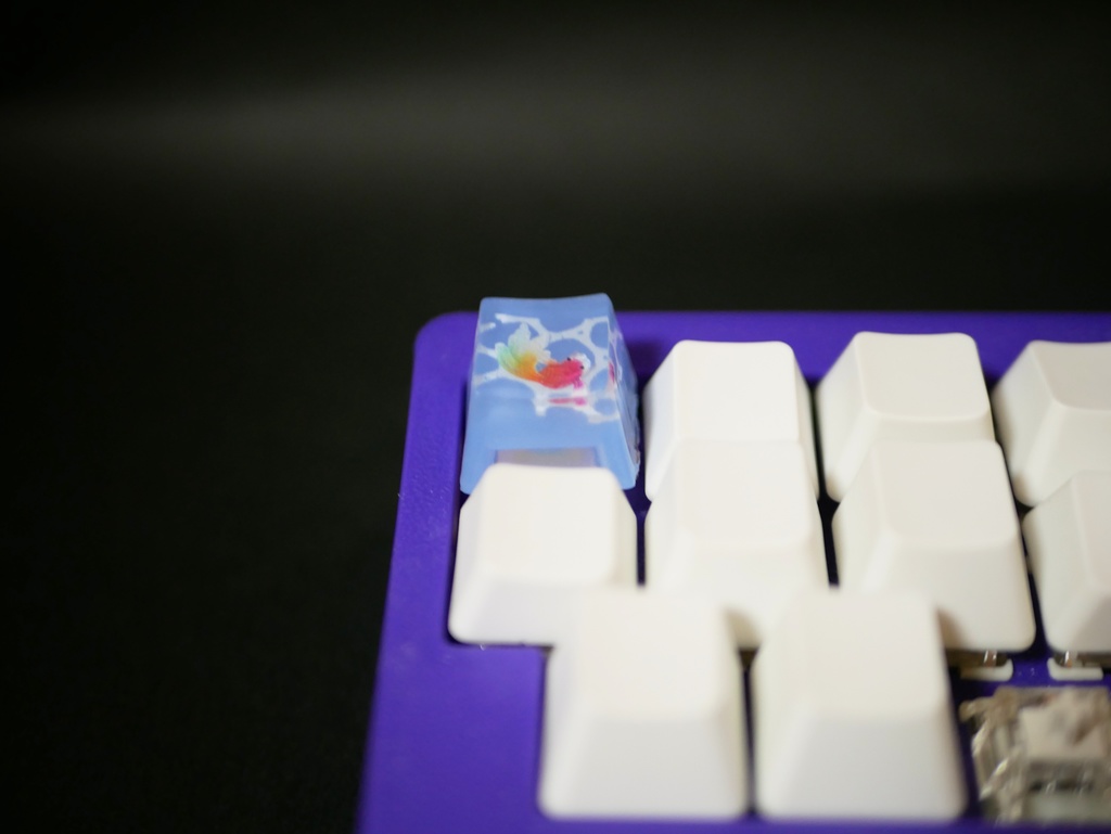 涼風金魚キーキャップ