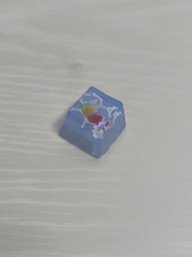 涼風金魚キーキャップ