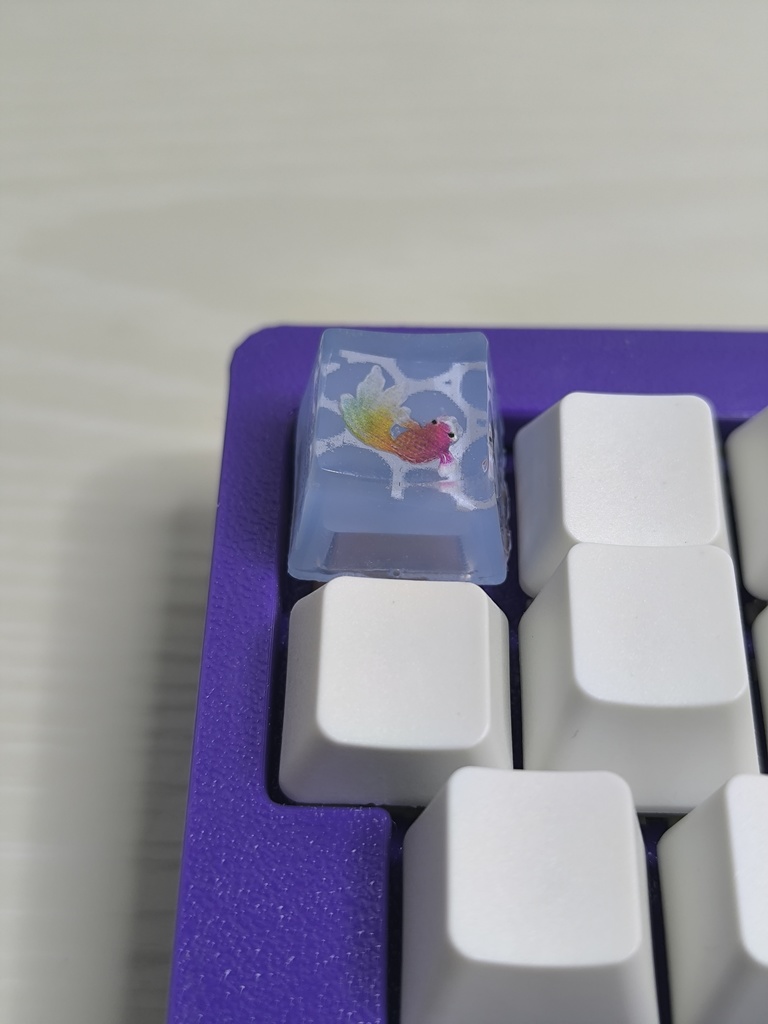 涼風金魚キーキャップ