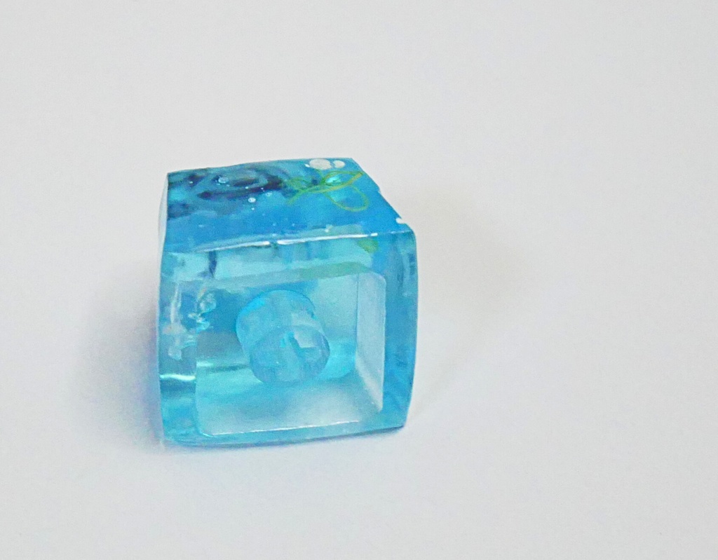 アクアリウムキーキャップ - 泳ぐ金魚