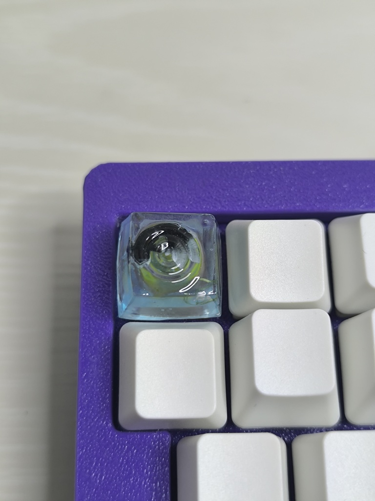 アクアリウムキーキャップ - 泳ぐ金魚