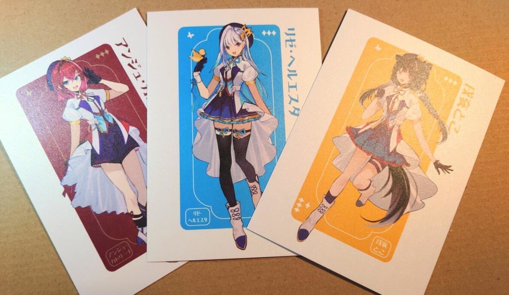 にじさんじ 3BK ポストカード