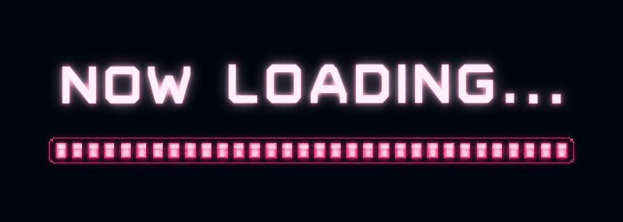 【動画・配信素材】NOW LOADING|ネオン6色・透過MOV+MP4