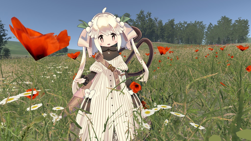 すずはな Suzuhana / オリジナル3Dモデル