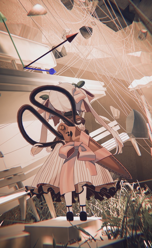 すずはな Suzuhana / オリジナル3Dモデル