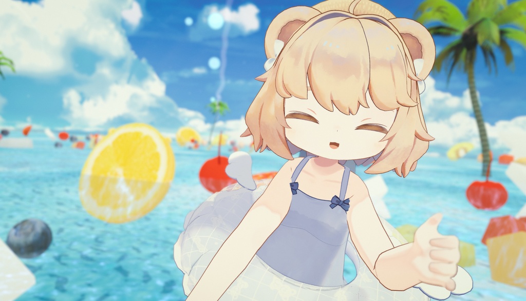 こぐまのルウ -Rue- / オリジナル3Dモデル