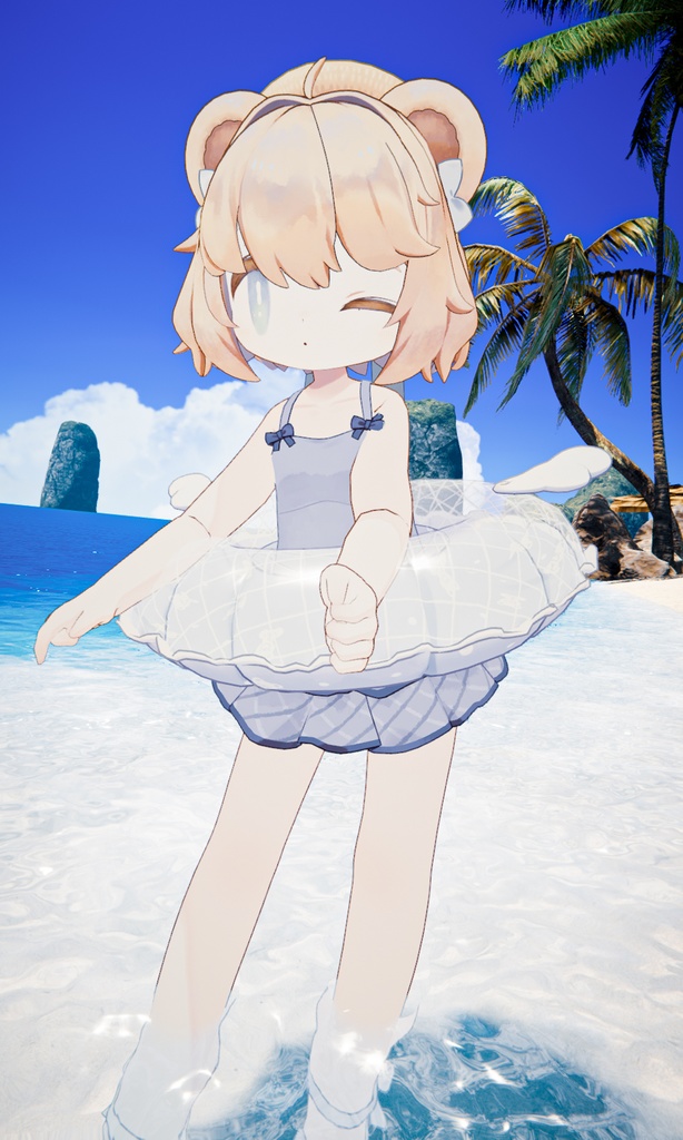 こぐまのルウ -Rue- / オリジナル3Dモデル