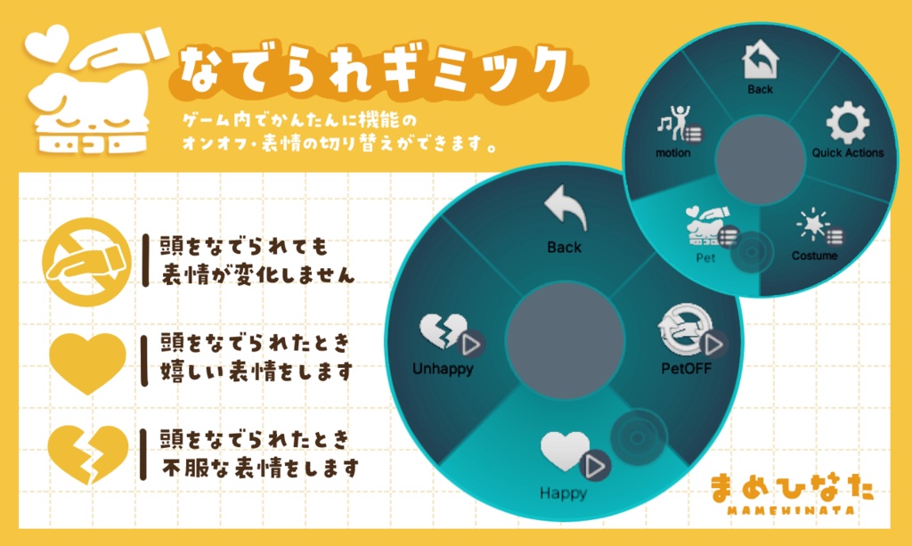 まめひなた Mamehinata / オリジナル3Dモデル