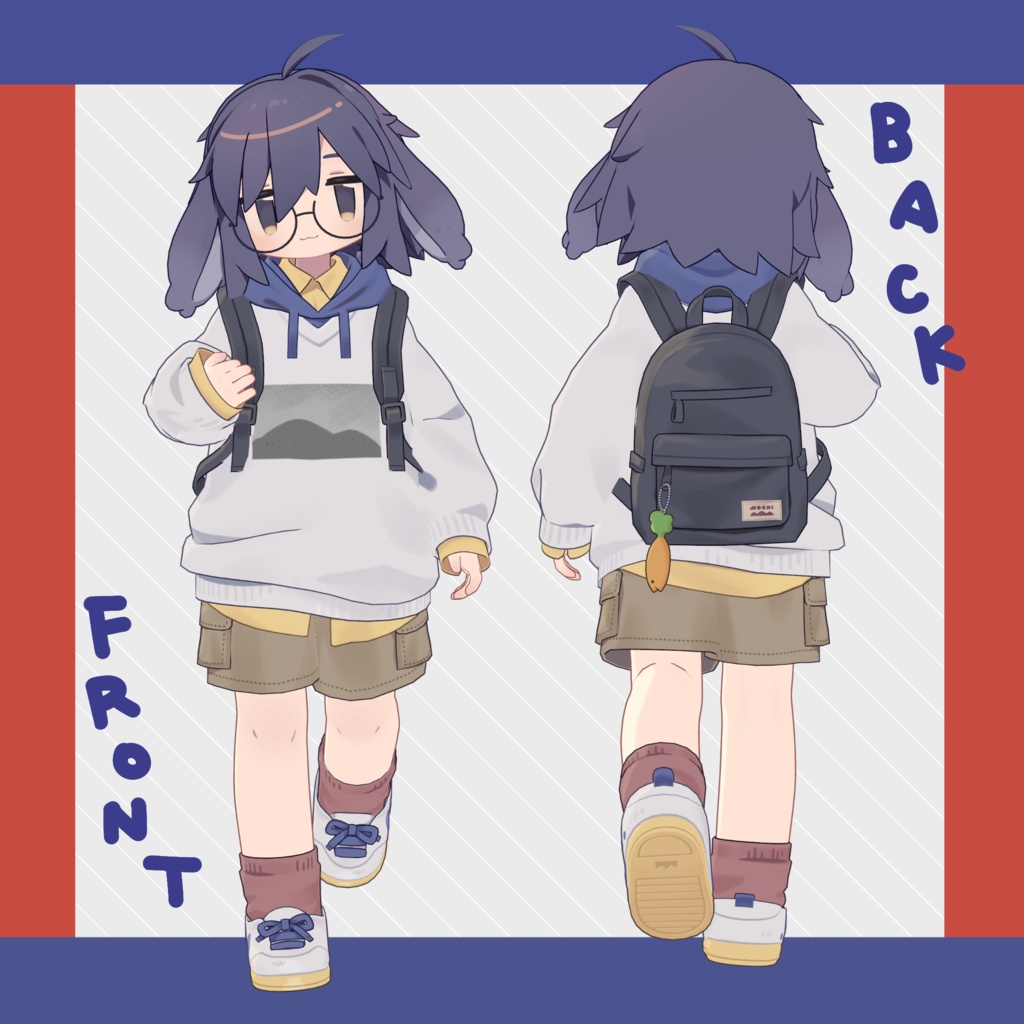 【10アバター対応】ファッションセンターもちやまコーデ / 3D衣装