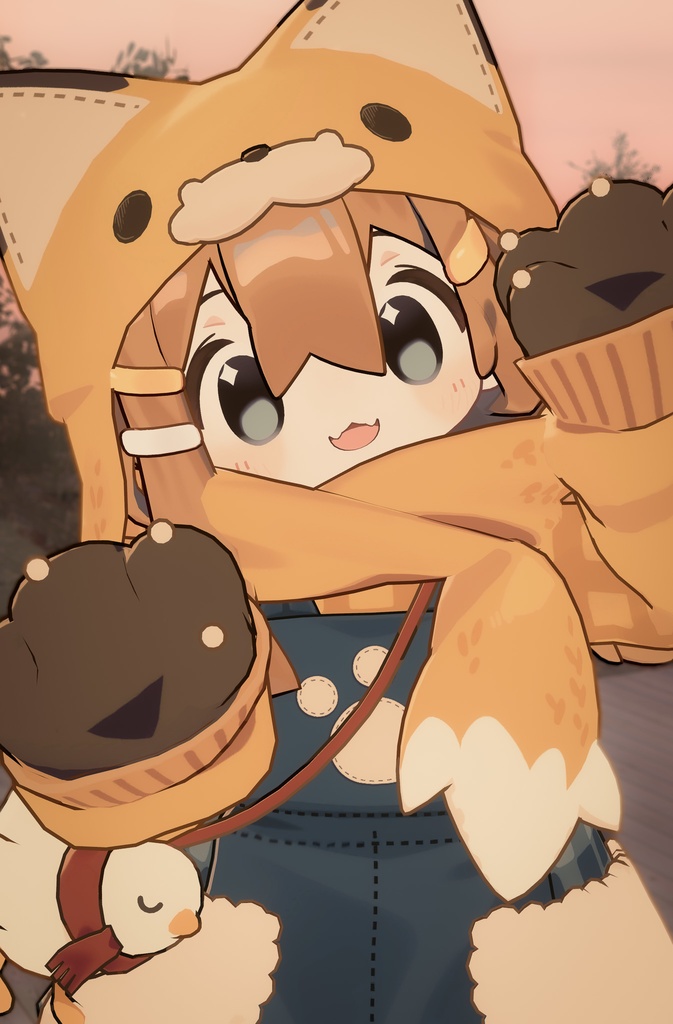 【11アバター対応】あにまるういんたー / 3D衣装