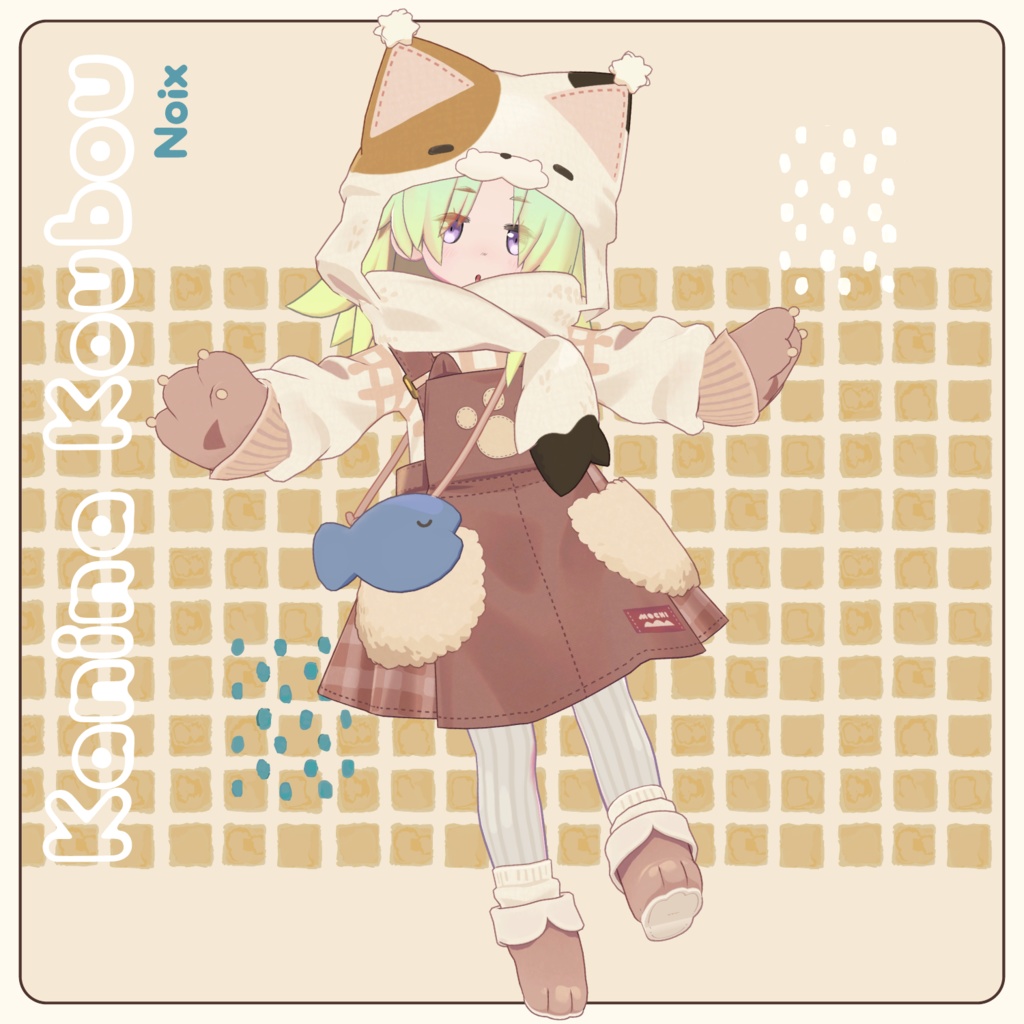 【11アバター対応】あにまるういんたー / 3D衣装