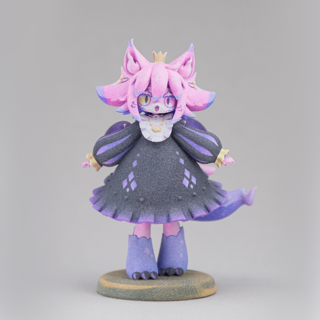 【まめふれんず】フルカラー3Dプリントフィギュア