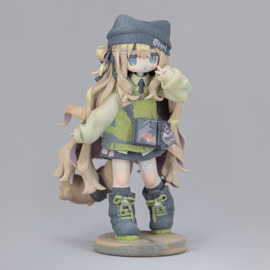 【まめふれんず】フルカラー3Dプリントフィギュア