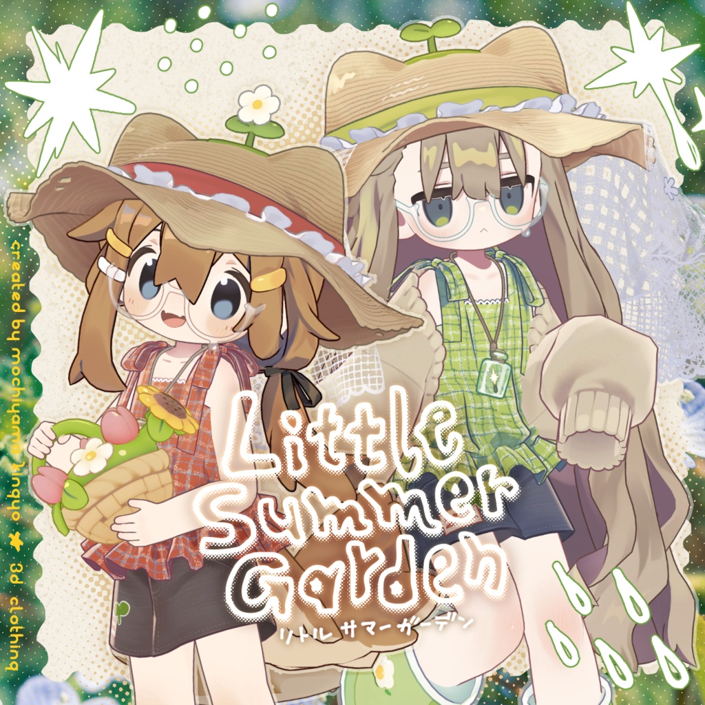 【23アバター・まめふれんず対応】LittleSummerGarden / 3D衣装