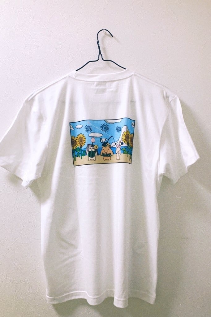 にじレジ(株)が夏を満喫するTシャツ