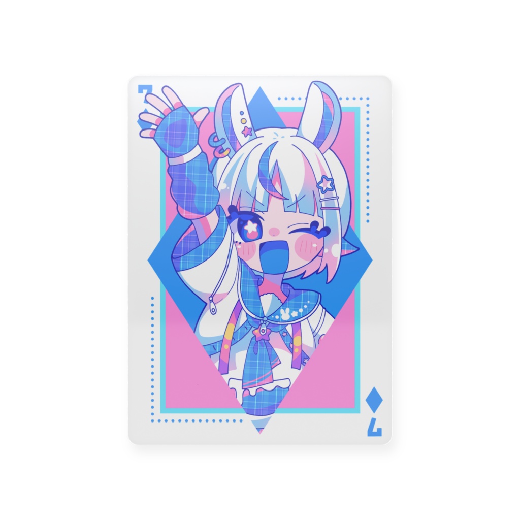 トランプ風プラスチックカード