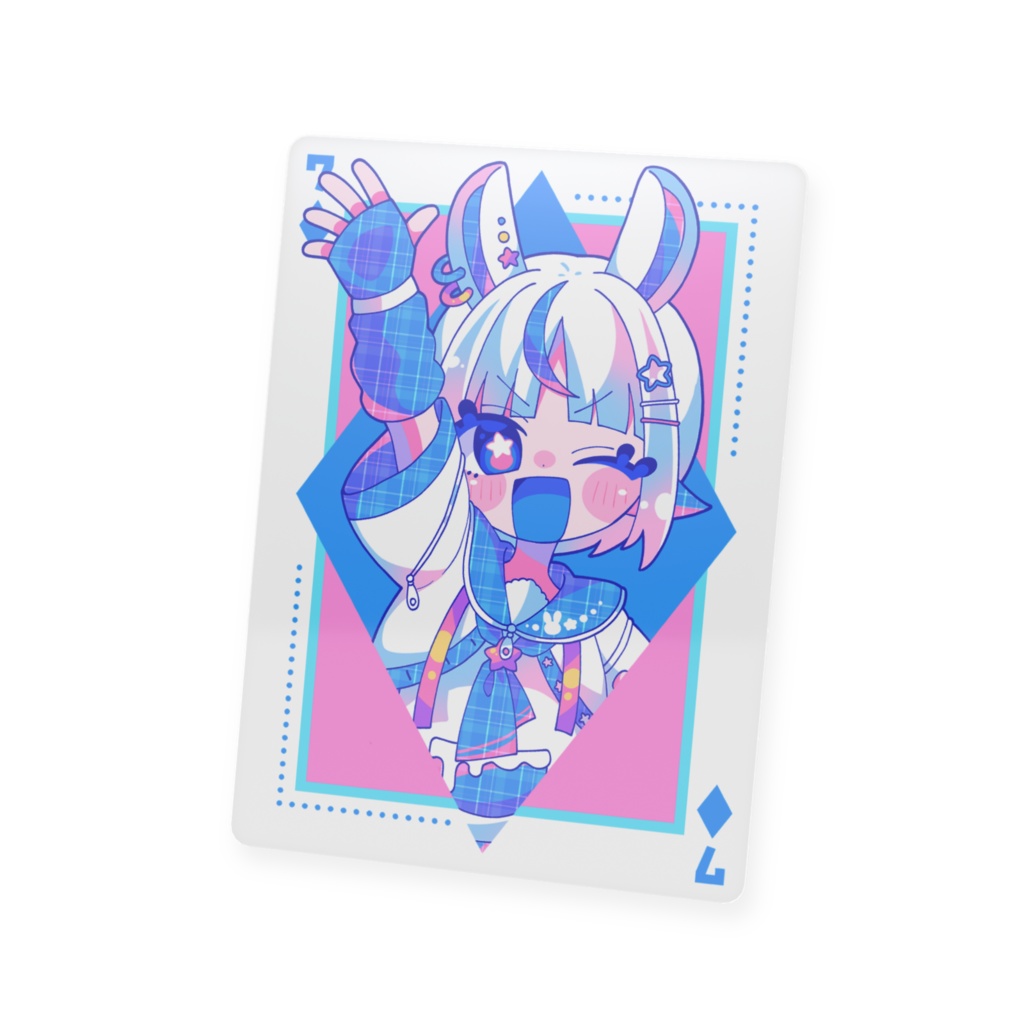 トランプ風プラスチックカード