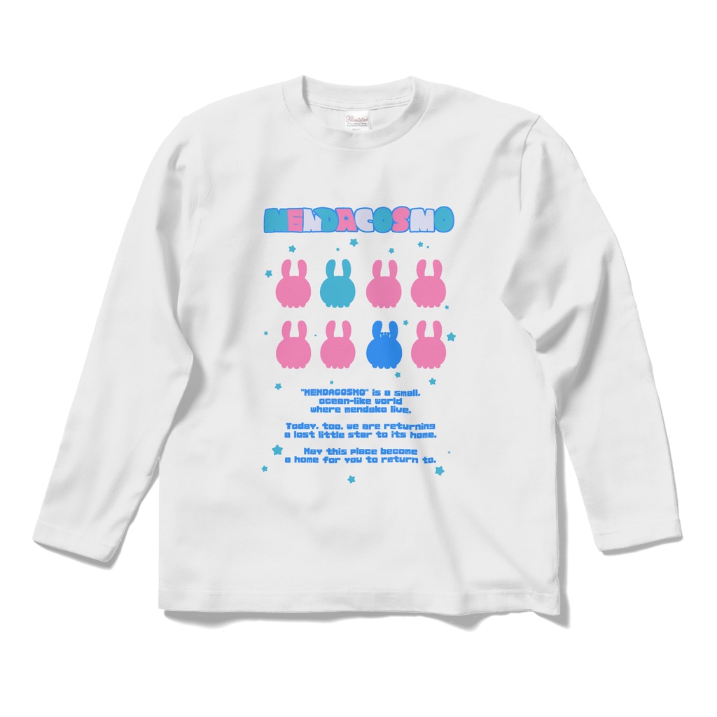 MENDACOSMO めんだこいっぱいロンT 全3色