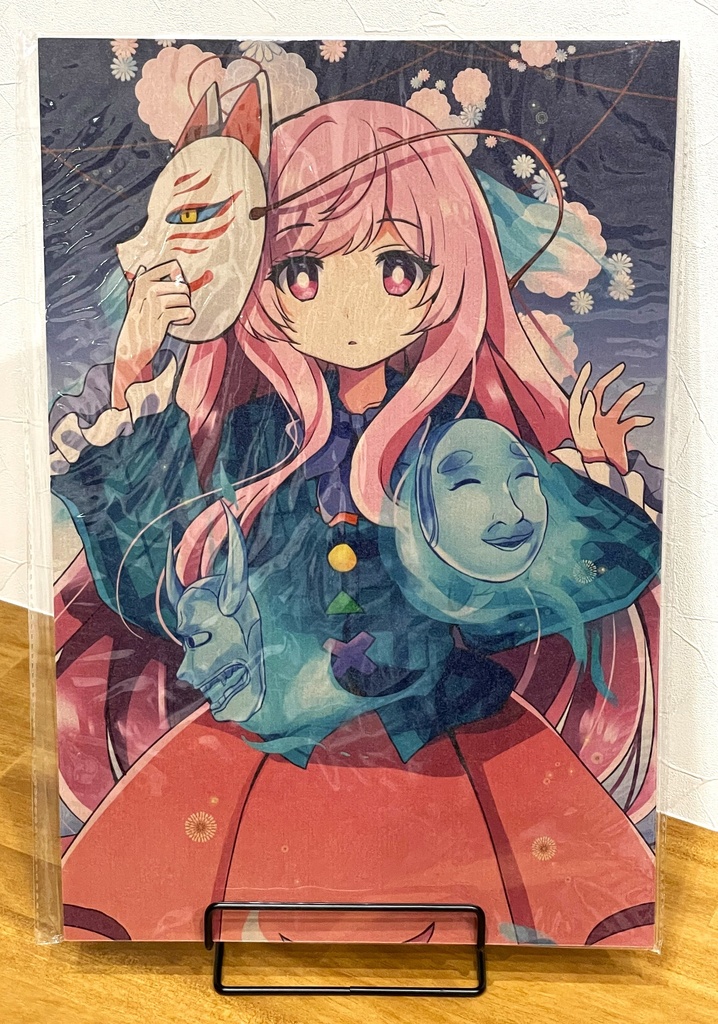 【BOOTH限定商品】東方Project 秦こころ MDF板 (ぱいそんきっど)