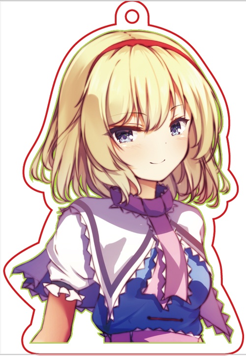 東方Project アリス・マーガトロイド アクリルキーホルダー(ぱいそんきっど)