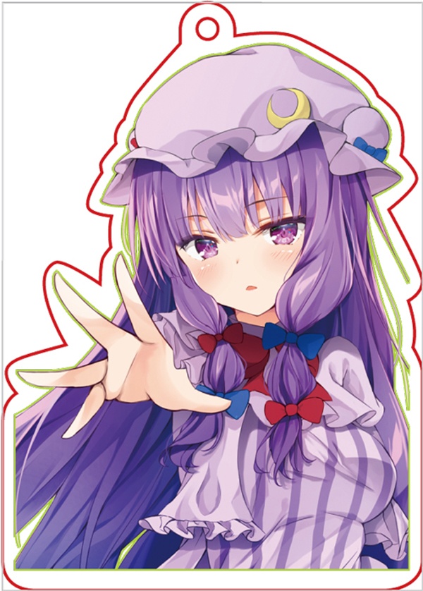 東方Project パチュリー・ノーレッジ アクリルキーホルダー(ぱいそんきっど)