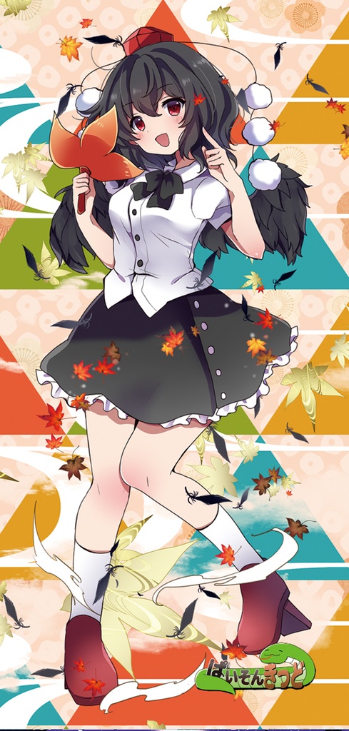 東方Project 射命丸文 マグネットシート(ぱいそんきっど