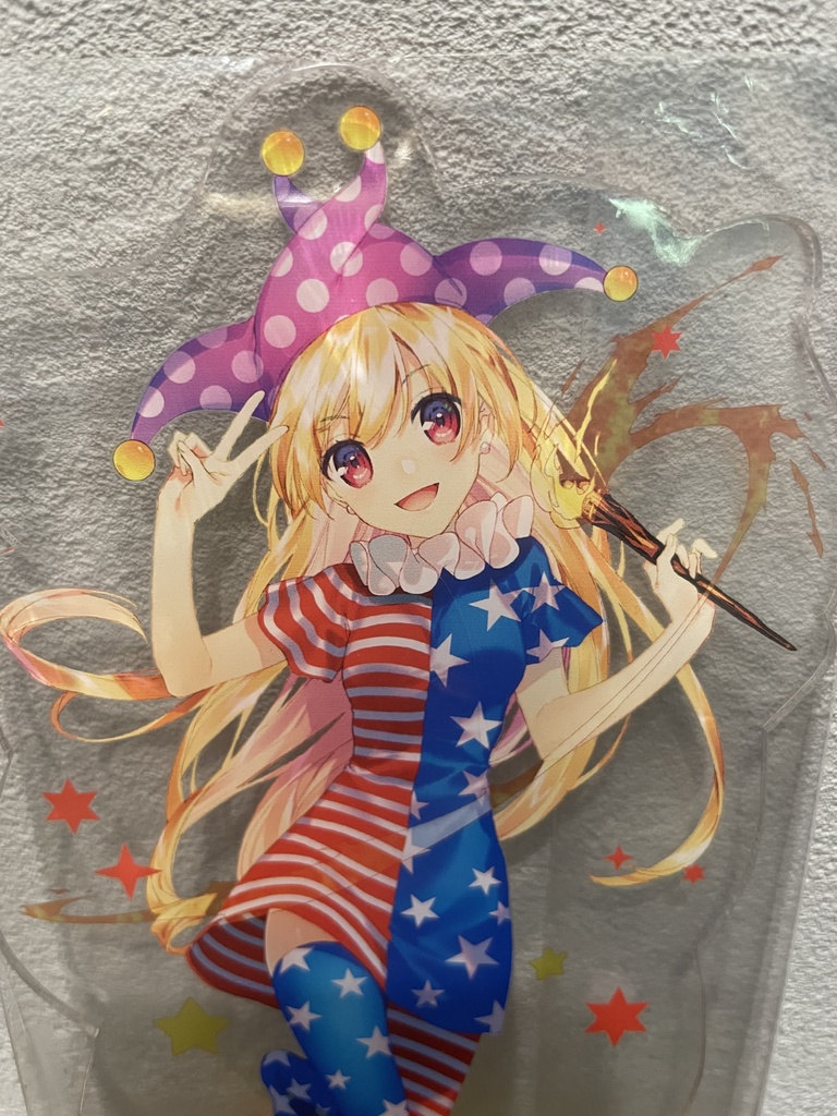 東方Project クラウンピース アクリルフィギュア(すなめりドリル)