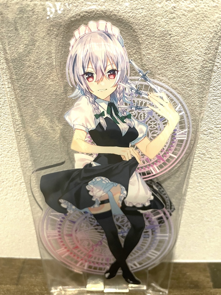 東方Project 十六夜咲夜A アクリルフィギュア(すなめりドリル)