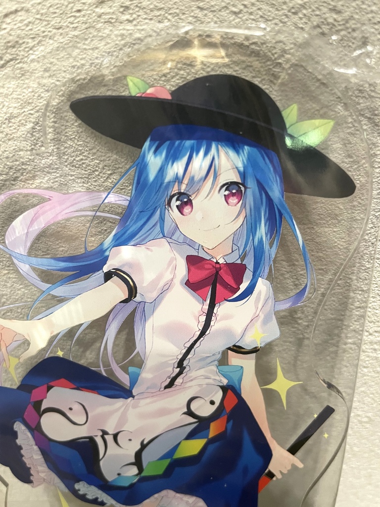 東方Project 比那名居天子 アクリルフィギュア(すなめりドリル)