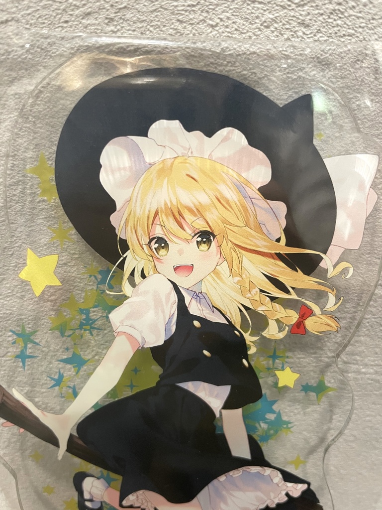 東方Project 霧雨魔理沙A アクリルフィギュア(すなめりドリル)