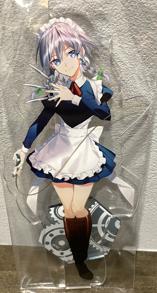 東方Project 十六夜咲夜B アクリルフィギュア(すなめりドリル)