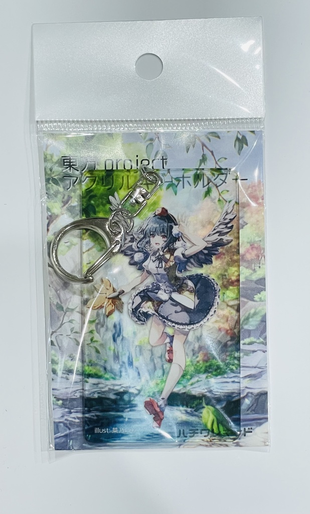 東方Project 射命丸文 アクリルキーホルダー(ハチワレキッド)