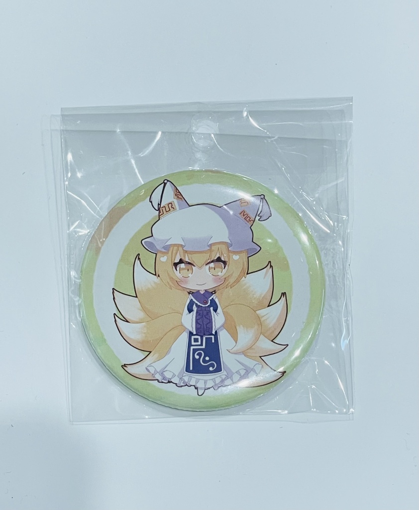 東方Project 八雲藍 缶バッジ57mm(ハチワレキッド)