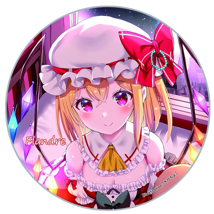 東方Project フランドール・スカーレットD 缶バッジ(すなめりドリル)
