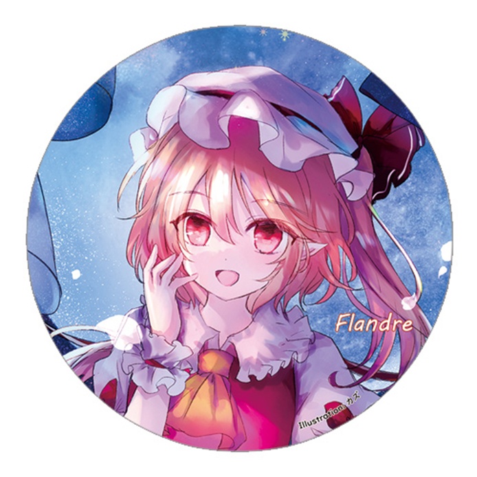 東方Project フランドール・スカーレットE 缶バッジ(すなめりドリル)