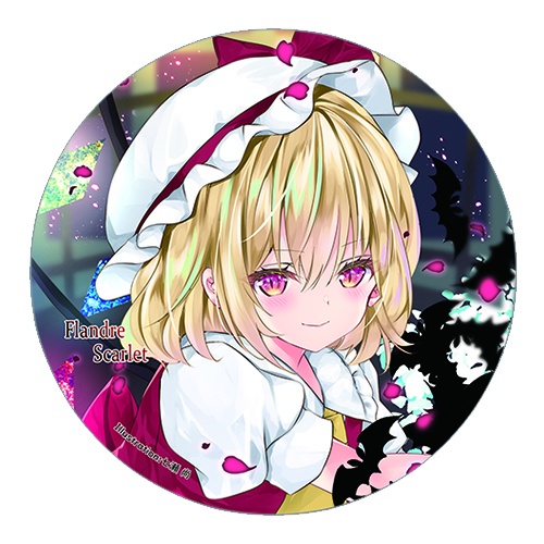 東方Project フランドール・スカーレットI 缶バッジ(すなめりドリル)