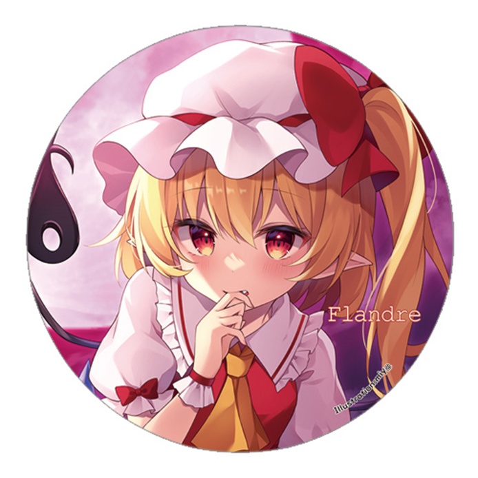 東方Project フランドール・スカーレットL 缶バッジ(すなめりドリル)