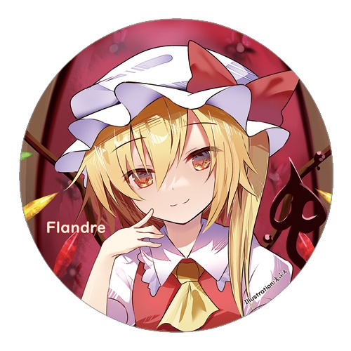 東方Project フランドール・スカーレットN 缶バッジ(すなめりドリル)