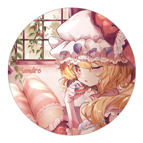 東方Project フランドール・スカーレットO 缶バッジ(すなめりドリル)