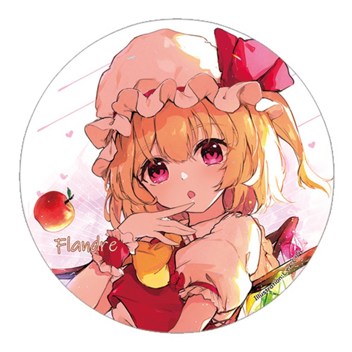 東方Project フランドール・スカーレットR 缶バッジ(すなめりドリル)