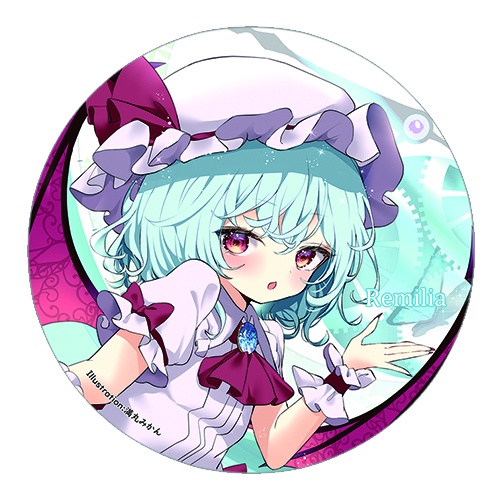 東方Project レミリア・スカーレットB 缶バッジ(すなめりドリル)