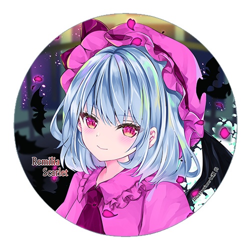 東方Project レミリア・スカーレットC 缶バッジ(すなめりドリル)