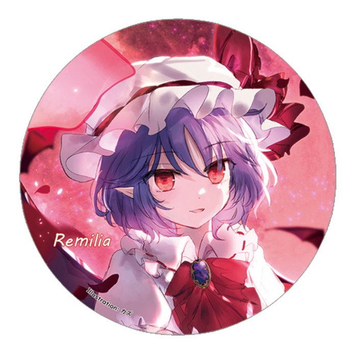 東方Project レミリア・スカーレットL 缶バッジ(すなめりドリル)