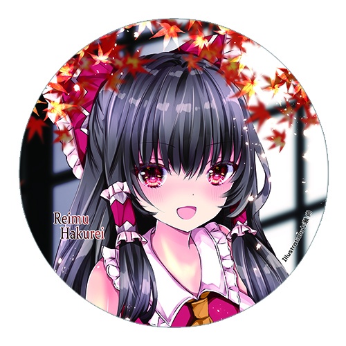東方Project 博麗霊夢D 缶バッジ(すなめりドリル)