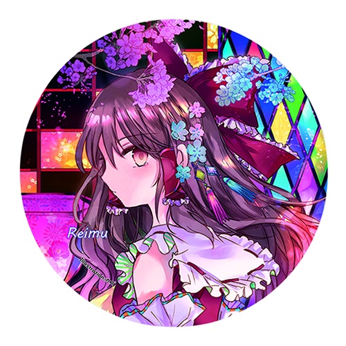 東方Project 博麗霊夢F 缶バッジ(すなめりドリル)