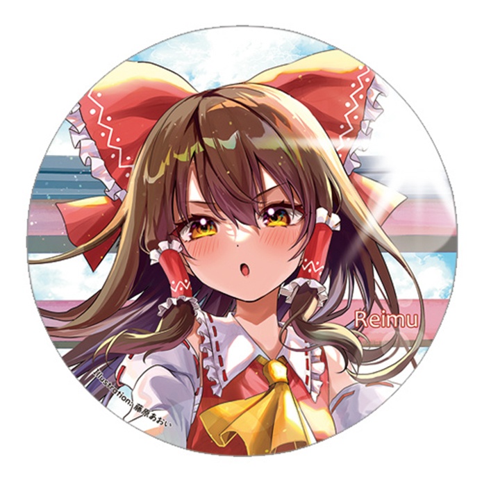 東方Project 博麗霊夢H 缶バッジ(すなめりドリル)