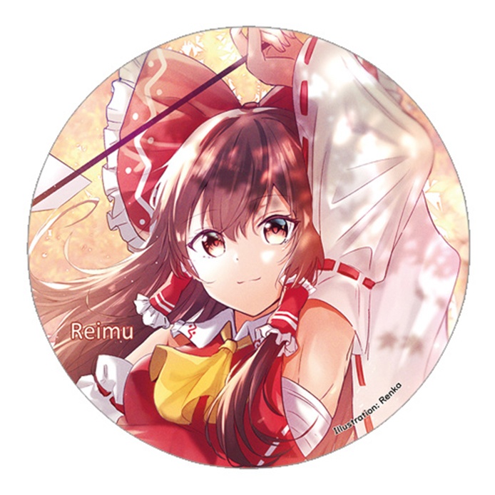 東方Project 博麗霊夢I 缶バッジ(すなめりドリル)
